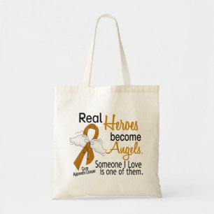 Tote Bag Les héros deviennent Cancer d'annexe d'anges