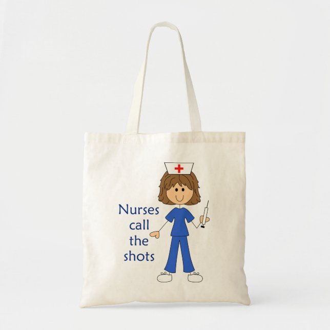 Tote Bag Les infirmières appellent les coups (Devant)
