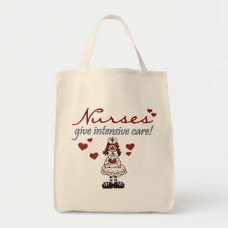 Tote Bag Les infirmières donnent des T-shirts et des cadeau