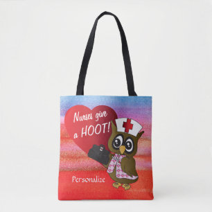 Tote Bag Les infirmières donnent une huée ! Infirmière d