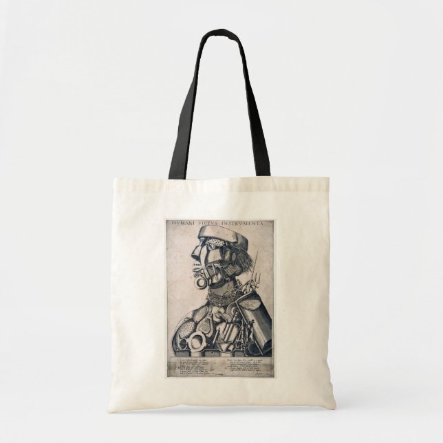 Tote Bag Les instruments de subsistance humaine, Arcimboldo (Devant)