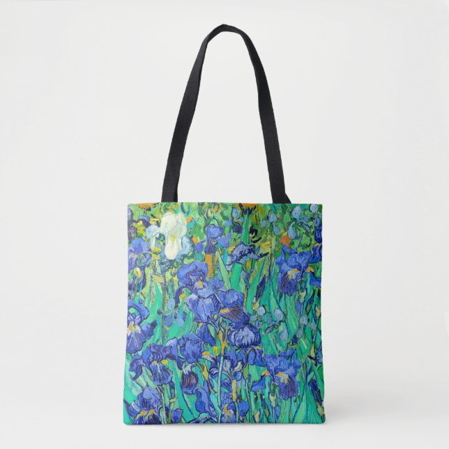 Tote Bag Les Iris de Van Gogh  (Devant)