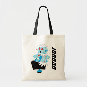 Tote Bag Les Jestons Rosie le robot Ajouter Votre Nom