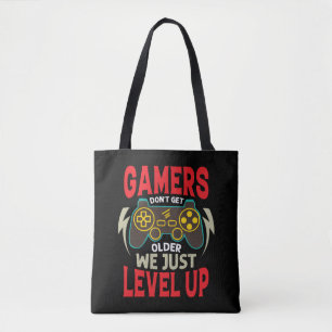 TOTE BAG LES JEUX NE DEVIENNENT PAS PLUS ANCIENS QUE NOUS S
