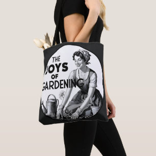 Tote Bag Les Joies Du Jardinage