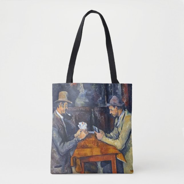 Tote Bag Les Joueurs de cartes, Cézanne (Devant)