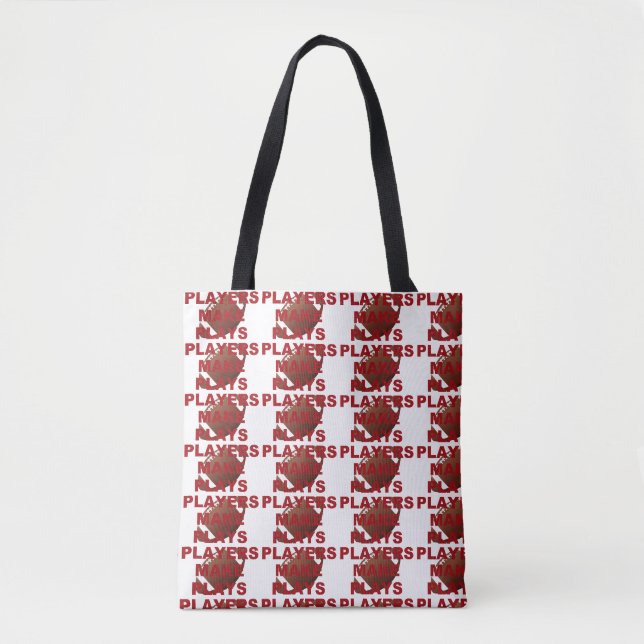 Tote Bag Les joueurs font des jeux (Devant)