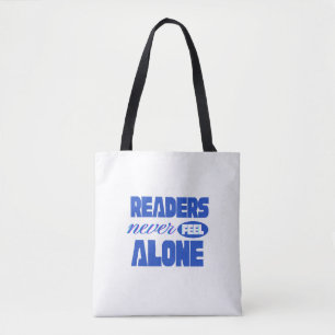 Tote Bag Les lecteurs ne se sentent jamais seuls
