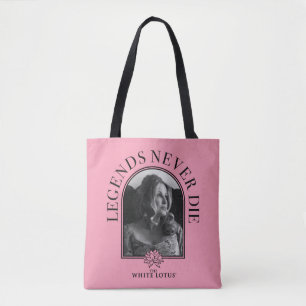 Tote Bag Les légendes ne meurent jamais - Le Lotus Blanc