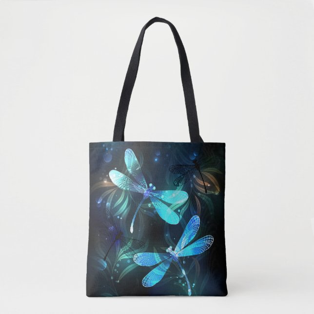 Tote Bag Les libellules du lac (Devant)