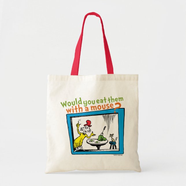 Tote Bag Les mangeriez-vous avec une souris? (Devant)