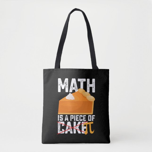 Tote Bag Les maths sont un jeu d'enfant jour de Pi drôle (Devant)