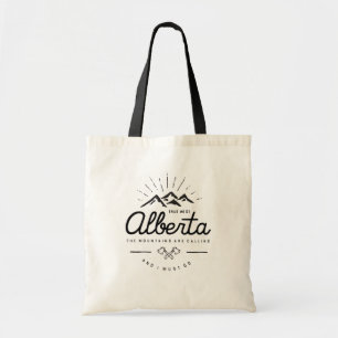 Tote Bag Les montagnes d'Alberta sont appelant moi doivent