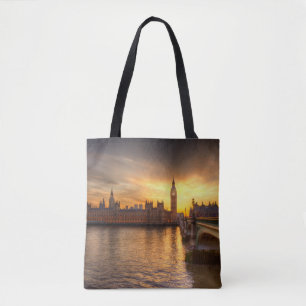 Tote Bag Les monuments   Big Ben & Chambres du Parlement