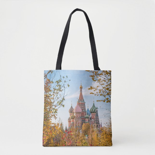 Tote Bag Les monuments | Cathédrale Saint Basile Moscou (Devant)