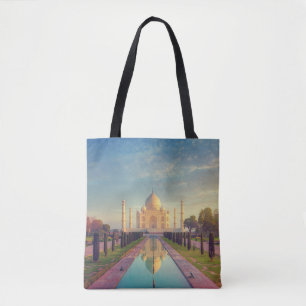 Tote Bag Les monuments   Couleurs du Taj Mahal