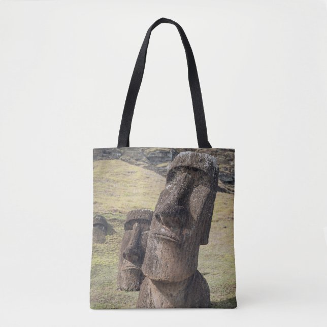 Tote Bag Les monuments | Île de Pâques, Chili (Devant)