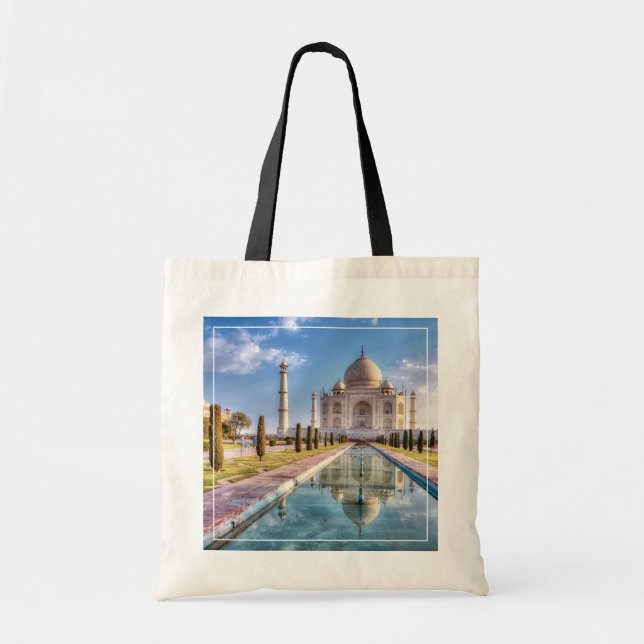 Tote Bag Les monuments | Taj Mahal Sunrise (Devant)