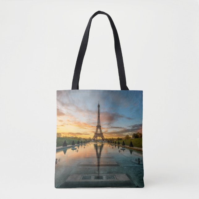 Tote Bag Les monuments | Tour Eiffel (Devant)