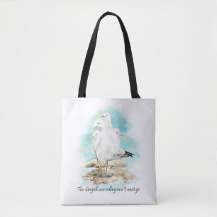 Tote Bag Les mouettes appellent et je dois y aller
