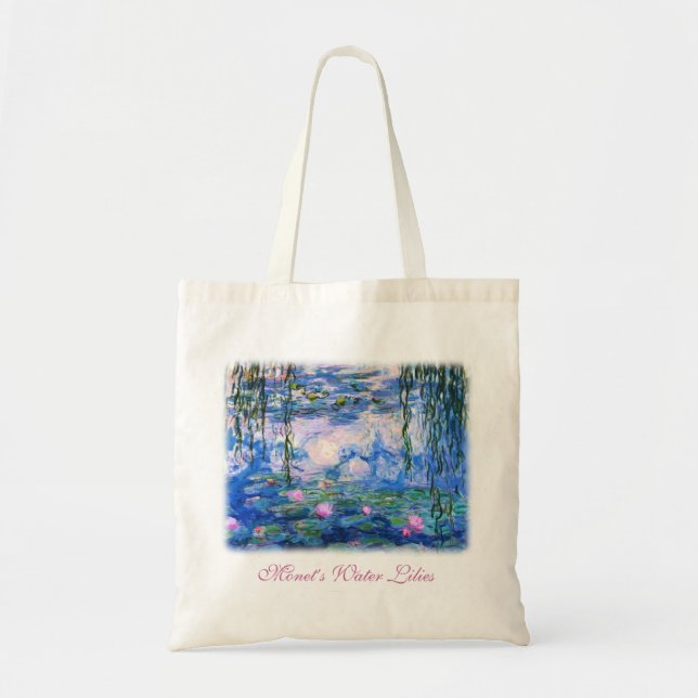 Tote Bag Les nénuphars de Monet (Devant)