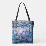 Tote Bag Les nénuphars de Monet<br><div class="desc">Les nénuphars de Monet.  
Veuillez visiter mon magasin pour une conception plus intéressante et plus de => bien choisi zazzle.com/iwheels* de couleur</div>