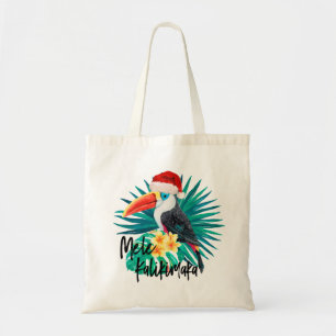 Tote Bag Les oiseaux de la jungle tropicale Mele Kalikimaka