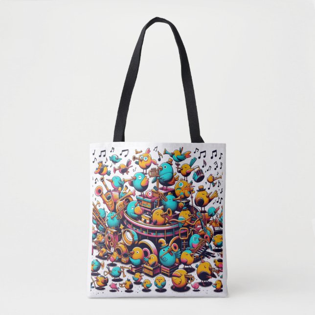 Tote Bag Les Oiseaux Tintamare (Devant)