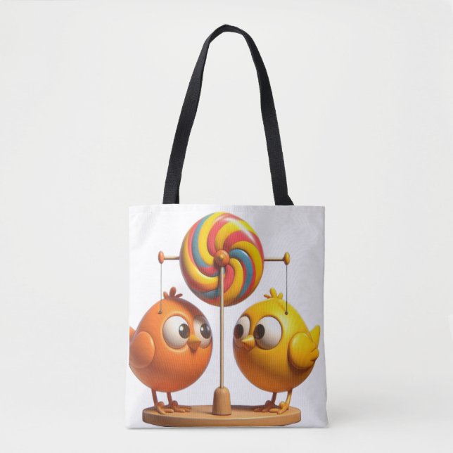 Tote Bag Les Oiseaux Tintamare (Devant)