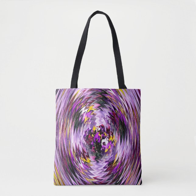 Tote Bag Les Pansies à l'intérieur.... (Devant)