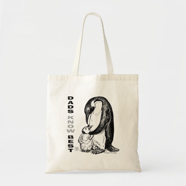 Tote Bag Les papas connaissent mieux (Devant)