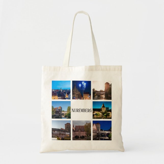 Tote Bag Les paysages de Nuremberg (Devant)