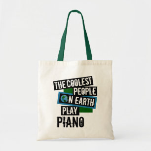 Tote Bag Les personnes les plus fraîches sur le piano de