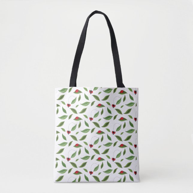 Tote Bag Les petites coccinelles (Devant)