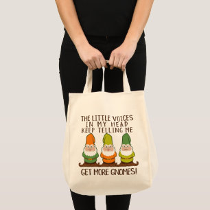 Tote Bag Les petites voix deviennent plus amusantes