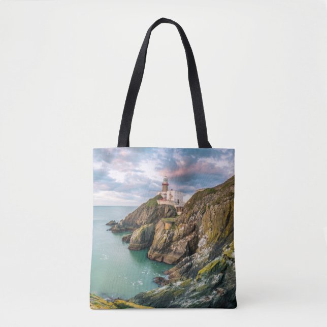 Tote Bag Les phares | Baily Lighthouse Dublin, Irlande (Devant)