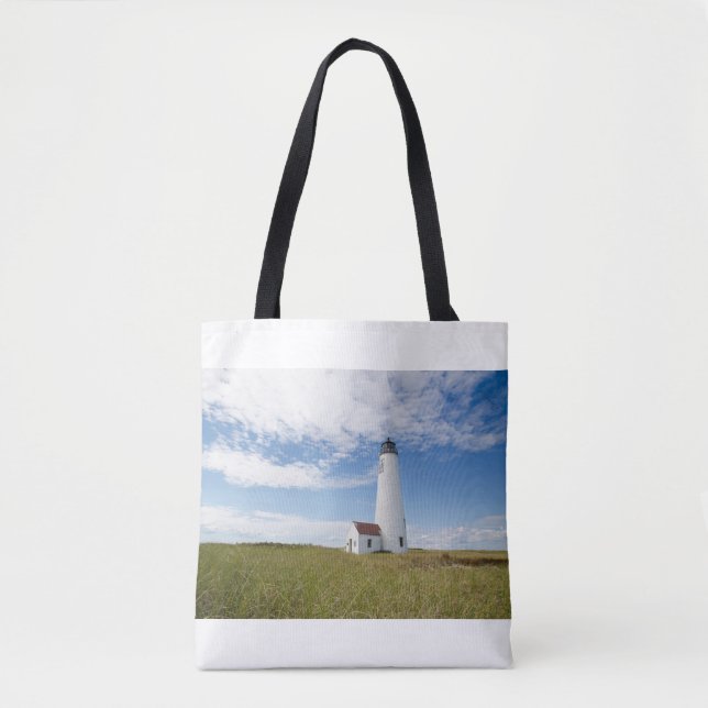 Tote Bag Les phares | Massachusetts de phare (Devant)