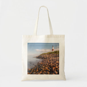 Tote Bag Les phares Montauk Point Long Island