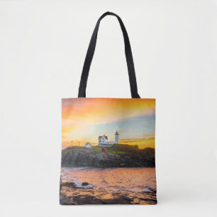 Tote Bag Les phares Nubble Lighthouse Maine
