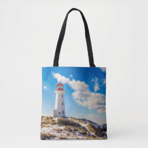 Tote Bag Les phares Peggy's Cove Nouvelle-Écosse