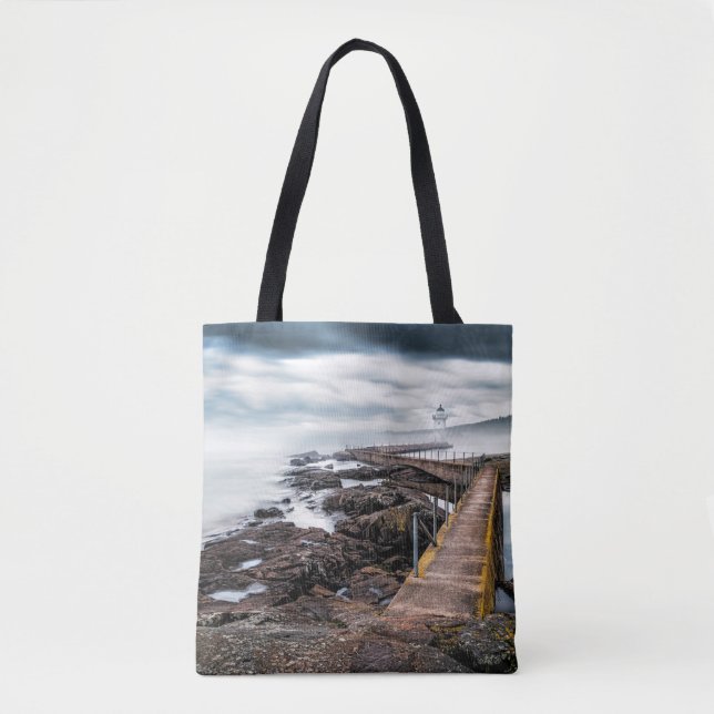 Tote Bag Les phares | Phare du Grand Marais Minnesota (Devant)