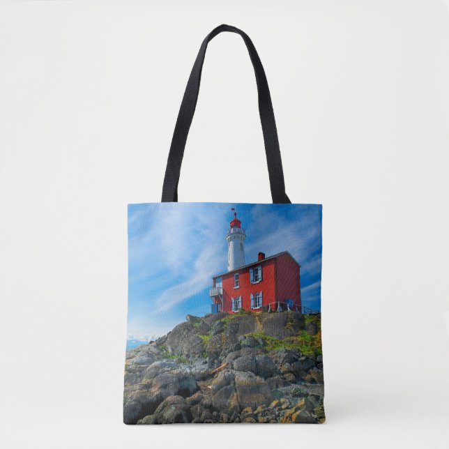 Tote Bag Les phares | Victoria Harbour Vancouver Island (Devant)