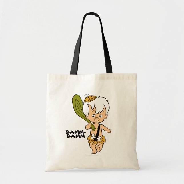 Tote Bag Les Pierrafeu | Brouble Bamm-Bamm (Devant)