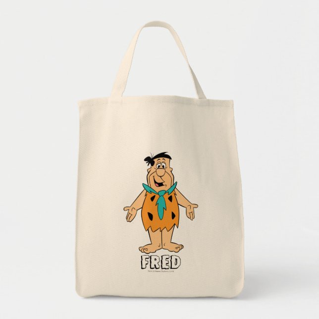 Tote Bag Les Pierrafeu | Fred Flintstone (Devant)