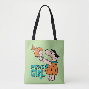 Tote Bag Les Pierrafeu  Fred & Pebbles - Daddy's Girl