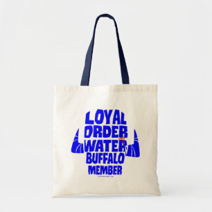 Tote Bag Les Pierrafeu  Membre Loyal Order Water Buffalo