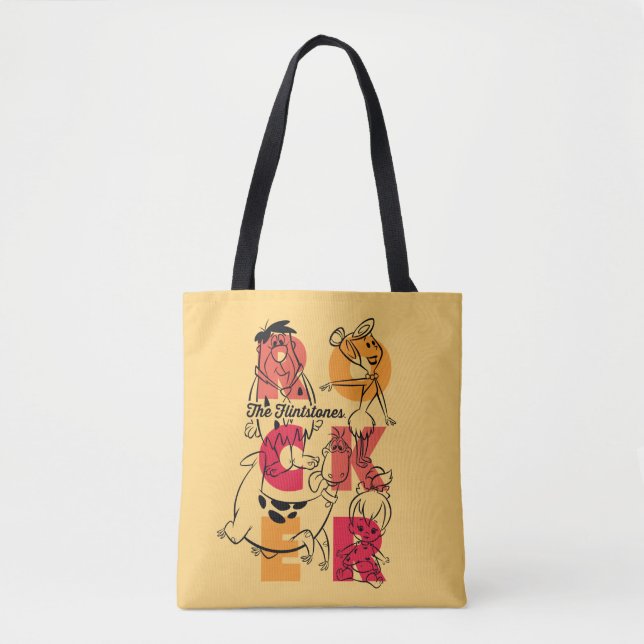 Tote Bag Les Pierrafeu | ROCKER (Devant)