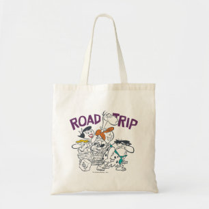 Tote Bag Les Pierrafeu Voyage sur route
