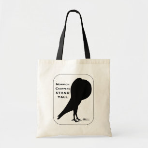 Tote Bag Les Pigeons De Cropper De Norwich Se Tiennent Haut