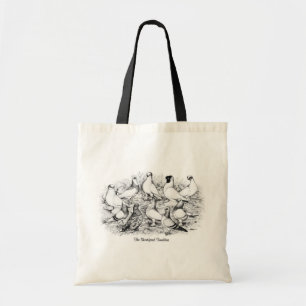 Tote Bag Les Pigeons Tumbler à courte vue